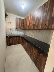 Kitchen Image of 680 Sq.ft 2 BHK Independent House for rent in Hilltop Apartments, Maidan Garhi New Delhi for Rs. 24567