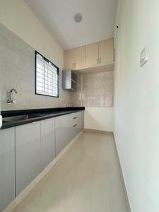 Kitchen Image of 609 Sq.ft 1 BHK Builder Floor for rent in HSR Layout Bengaluru for Rs. 32100