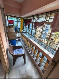 Balcony Image of 1000 Sq.ft 3 BHK Apartment / Flat for sale in Garfa Kolkata for Rs. 3800000