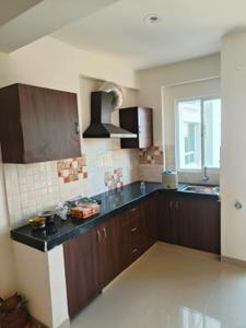 Kitchen Image of 421 Sq.ft 1 BHK Apartment / Flat for rent in Manglam Aadhar Vaishali Estate, Girdharipura Jaipur for Rs. 12500