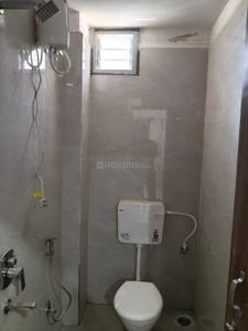 Bathroom Image of 500 Sq.ft 1 BHK Builder Floor for rent in Mahalakshmi Nagar Indore for Rs. 21000