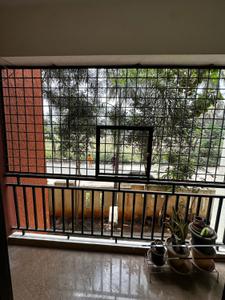 Balcony Image of 1310 Sq.ft 3 BHK Apartment / Flat for rent in Sri Dwaraka Bageecha, K R Puram Bengaluru for Rs. 25000