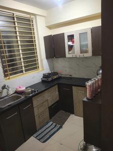 Kitchen Image of 1150 Sq.ft 3 BHK Apartment / Flat for rent in Earthshastra Nariman Point, Mahalakshmi Nagar Indore for Rs. 7000