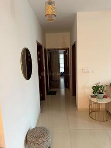 Hall Image of 600 Sq.ft 1 BHK Apartment / Flat for rent in L And T Raintree Boulevard, Sahakara Nagar Bengaluru for Rs. 45000