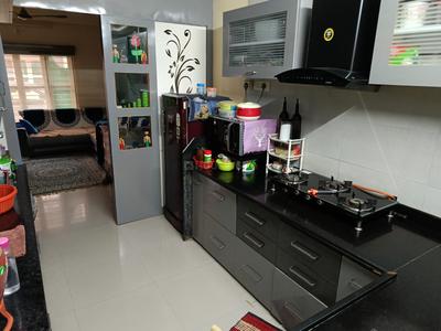 Kitchen Image of 1290 Sq.ft 3 BHK Duplex for sale in Rosedale Vatika 1, Atladara Vadodara for Rs. 7000000