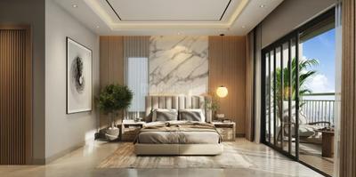 Bedroom Image of 1062 Sq.ft 3 BHK Apartment / Flat for sale in DTC Downtown, Rajarhat Kolkata for Rs. 8000000