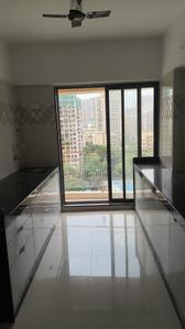 Kitchen Image of 980 Sq.ft 2.5 BHK Apartment / Flat for rent in Mumbai Housing Sector R 3 Of Siddhartha Nagar Patra Chawl Redevelopment, Goregaon West Mumbai for Rs. 59000