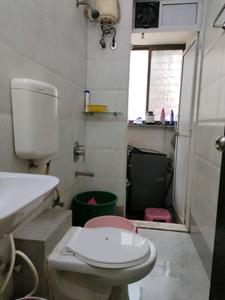 Common Bathroom Image of 990 Sq.ft 2 BHK Apartment / Flat for rent in Airoli Navi Mumbai for Rs. 46000