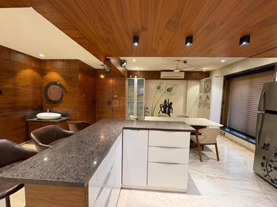 Kitchen Image of 4700 Sq.ft 5 BHK Duplex for sale in Happy Home Green Victory, Bhimrad Surat for Rs. 40000000