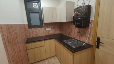 Kitchen Image of 1000 Sq.ft 1 BHK Builder Floor for rent in Sector 46 Gurgaon for Rs. 36000