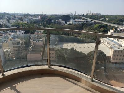 Balcony Image of 3300 Sq.ft 4 BHK Apartment / Flat for rent in Cardinal One, Yeswanthpur Bengaluru for Rs. 140000