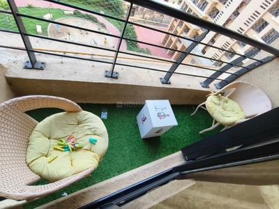 Balcony Image of 870 Sq.ft 2 BHK Apartment / Flat for rent in K Raheja Interface Heights, Malad West Mumbai for Rs. 80000