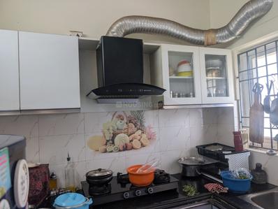 Kitchen Image of 1028 Sq.ft 3 BHK Apartment / Flat for rent in Sholinganallur Chennai for Rs. 35000