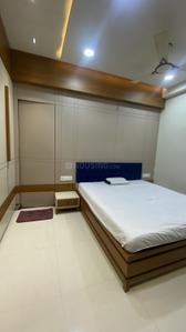 Bedroom Image of 1575 Sq.ft 3 BHK Apartment / Flat for sale in Himalaya and Mainland Pinnacle Block A To D, Tragad Ahmedabad for Rs. 8500000