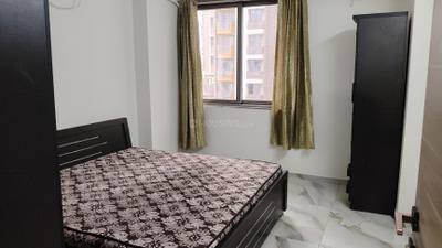 Bedroom Image of 1575 Sq.ft 2 BHK Apartment / Flat for rent in Swagat Kingsland, Sargasan Gandhinagar for Rs. 28000