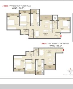 Image of 1672 Sq.ft 3 BHK Apartment / Flat for sale in Rajendra Nagar, Nagpur for Rs. 8500000