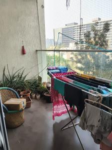 Balcony Image of 1100 Sq.ft 2 BHK Apartment / Flat for rent in Legacy Aeon, Baner Pune for Rs. 55000