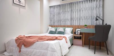 Bedroom Image of 1200 Sq.ft 2 BHK Apartment / Flat for rent in Chanakyapuri Ahmedabad for Rs. 22000