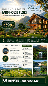 Image of 11000 Sq.ft Residential Plot / Land for sale in Kamshet, Pune for Rs. 400000