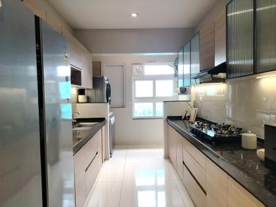 Kitchen Image of 1300 Sq.ft 3 BHK Apartment / Flat for sale in Mahindra Ivylush Tower C And Tower D, Kharadi Annex Pune for Rs. 15000000