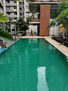 Swimming Pool Image of 765 Sq.ft 2 BHK Apartment / Flat for sale in Orchid Blues, Shela Ahmedabad for Rs. 5500000