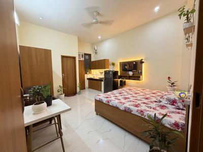 Bedroom Image of 160 Sq.ft 1 RK Apartment / Flat for rent in Sector 72 Gurgaon for Rs. 16500