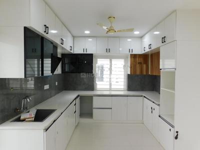Kitchen Image of 2545 Sq.ft 3 BHK Apartment / Flat for rent in Aakriti Miro, Nallagandla Hyderabad for Rs. 65000