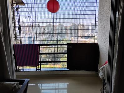 Balcony Image of 1200 Sq.ft 2 BHK Apartment / Flat for sale in New krishna, Kopar Khairane Navi Mumbai for Rs. 17500000