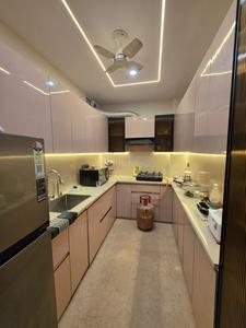 Kitchen Image of 915 Sq.ft 2 BHK Builder Floor for rent in Rajouri Garden New Delhi for Rs. 35000