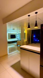 Kitchen Image of 2350 Sq.ft 3 BHK Apartment / Flat for rent in Shivalik Green View, Shantigram Ahmedabad for Rs. 95000