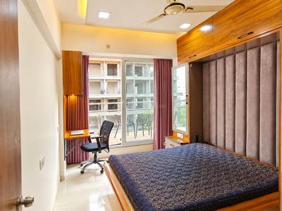 Bedroom Image of 860 Sq.ft 2 BHK Apartment / Flat for rent in Proviso Leisure Town, Hadapsar Pune for Rs. 33000
