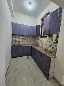 Kitchen Image of 650 Sq.ft 1 BHK Builder Floor for rent in Indirapuram Ghaziabad for Rs. 14900