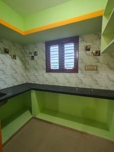 Kitchen Image of 900 Sq.ft 1 BHK Builder Floor for rent in Gulimangala Bengaluru for Rs. 8000