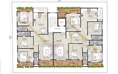 Image of 2000 Sq.ft 4 BHK Apartment / Flat for sale in Manish Nagar, Nagpur for Rs. 8700000