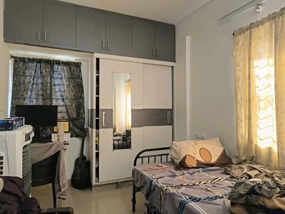 Bedroom Image of 450 Sq.ft 1 BHK Builder Floor for rent in Munnekollal Bengaluru for Rs. 17500