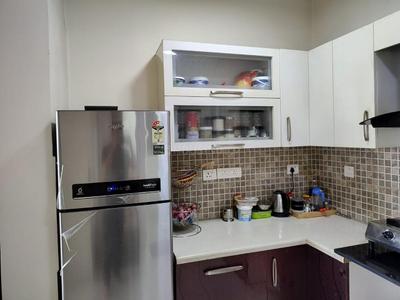 Kitchen Image of 864 Sq.ft 1 BHK Independent House for rent in HSR Layout Bengaluru for Rs. 38000