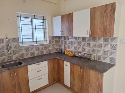 Kitchen Image of 1010 Sq.ft 2 BHK Builder Floor for rent in Arakere Bengaluru for Rs. 24000