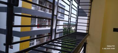 Balcony Image of 1213 Sq.ft 3 BHK Apartment / Flat for sale in Magnolia Merlion, New Town Kolkata for Rs. 7450000