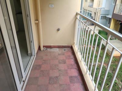 Balcony Image of 1000 Sq.ft 2 BHK Apartment / Flat for rent in Aashish Green, Ittangur Bengaluru for Rs. 19000