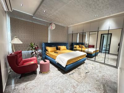 Bedroom Image of 2507 Sq.ft 3 BHK Apartment / Flat for sale in Pragathi Nagar Hyderabad for Rs. 12000000