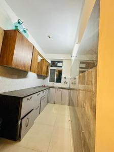 Kitchen Image of 750 Sq.ft 3 BHK Apartment / Flat for sale in Shyam Nagar Palwal for Rs. 4100000