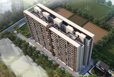 Image of 947 Sq.ft 2 BHK Apartment / Flat for sale in Sheth Splendour Greens, Kondhwa, Pune for Rs. 6200000