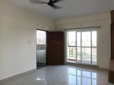 Living Room Image of 1500 Sq.ft 3 BHK Apartment / Flat for rent in Yoga Sai Srikaram, Kaggadasapura Bengaluru for Rs. 60400