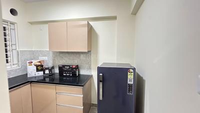 Kitchen Image of 600 Sq.ft 1 BHK Builder Floor for rent in Whitefield Bengaluru for Rs. 26000