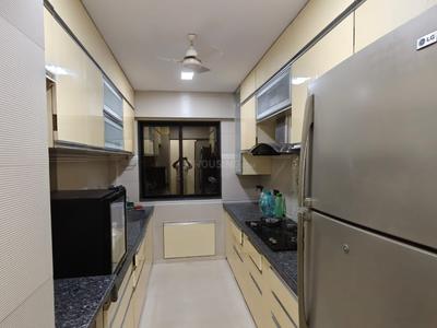Kitchen Image of 850 Sq.ft 2 BHK Apartment / Flat for rent in Raheja Complex, Andheri West Mumbai for Rs. 110000