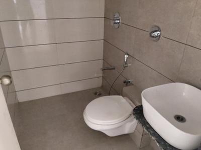 Common Bathroom Image of 1300 Sq.ft 3 BHK Apartment / Flat for sale in Orchid Valley, Shela Ahmedabad for Rs. 6000000