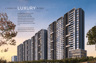 Image of 1498 Sq.ft 3 BHK Apartment / Flat for sale in Sankla West World, Punawale, Pune for Rs. 11850000