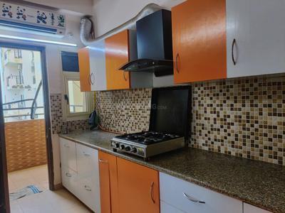 Kitchen Image of 1600 Sq.ft 3 BHK Apartment / Flat for rent in Vrindavan Yojana Lucknow for Rs. 45000