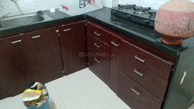 Kitchen Image of 1150 Sq.ft 2 BHK Apartment / Flat for rent in Sunil Agrawal Nilgiri Apartment, Dudhia Indore for Rs. 18000