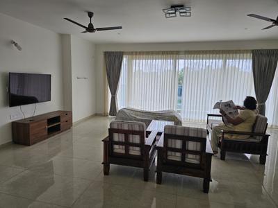 Hall Image of 2450 Sq.ft 3 BHK Apartment / Flat for rent in Vijayanagar Mysore for Rs. 100000